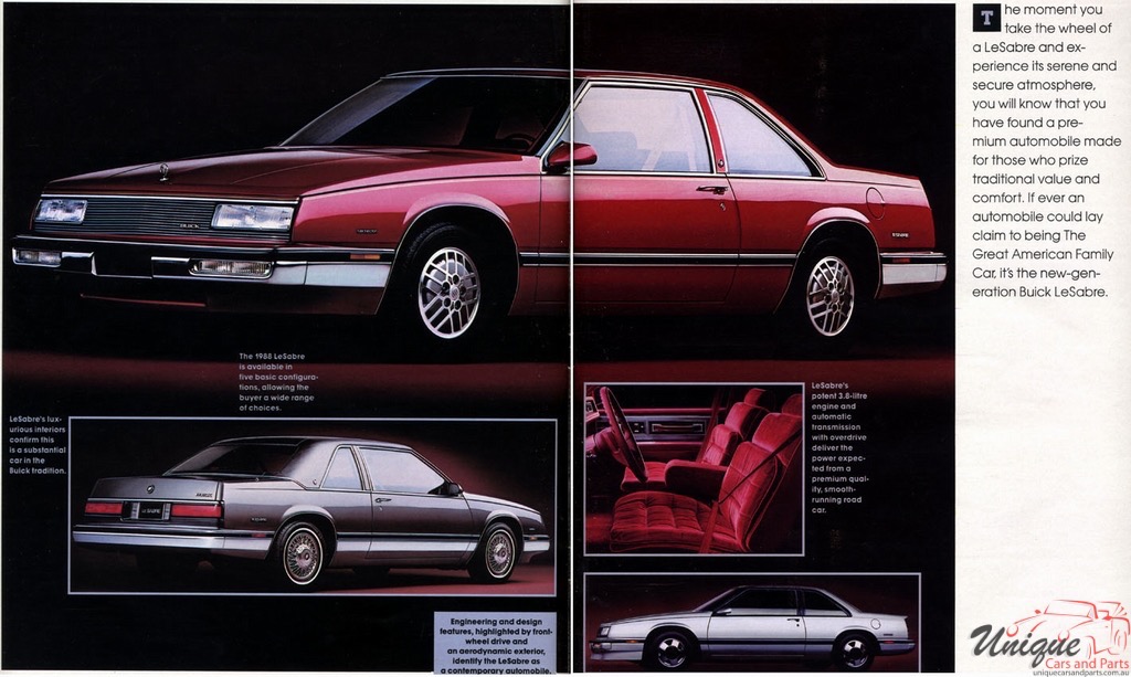 1988 Buick Prestige Brochure Page 17
